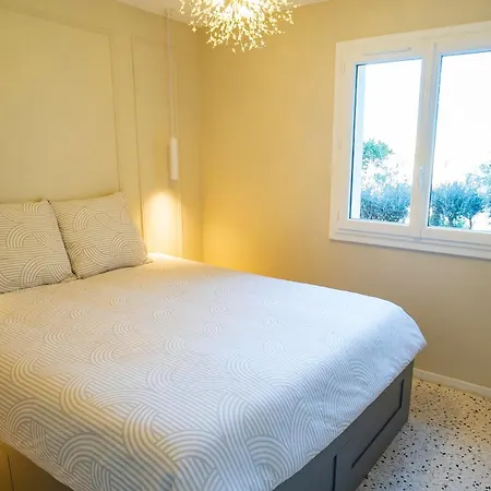 2 Pieces 4 Couchages Terrasse Et Parking Prive Lejlighed *